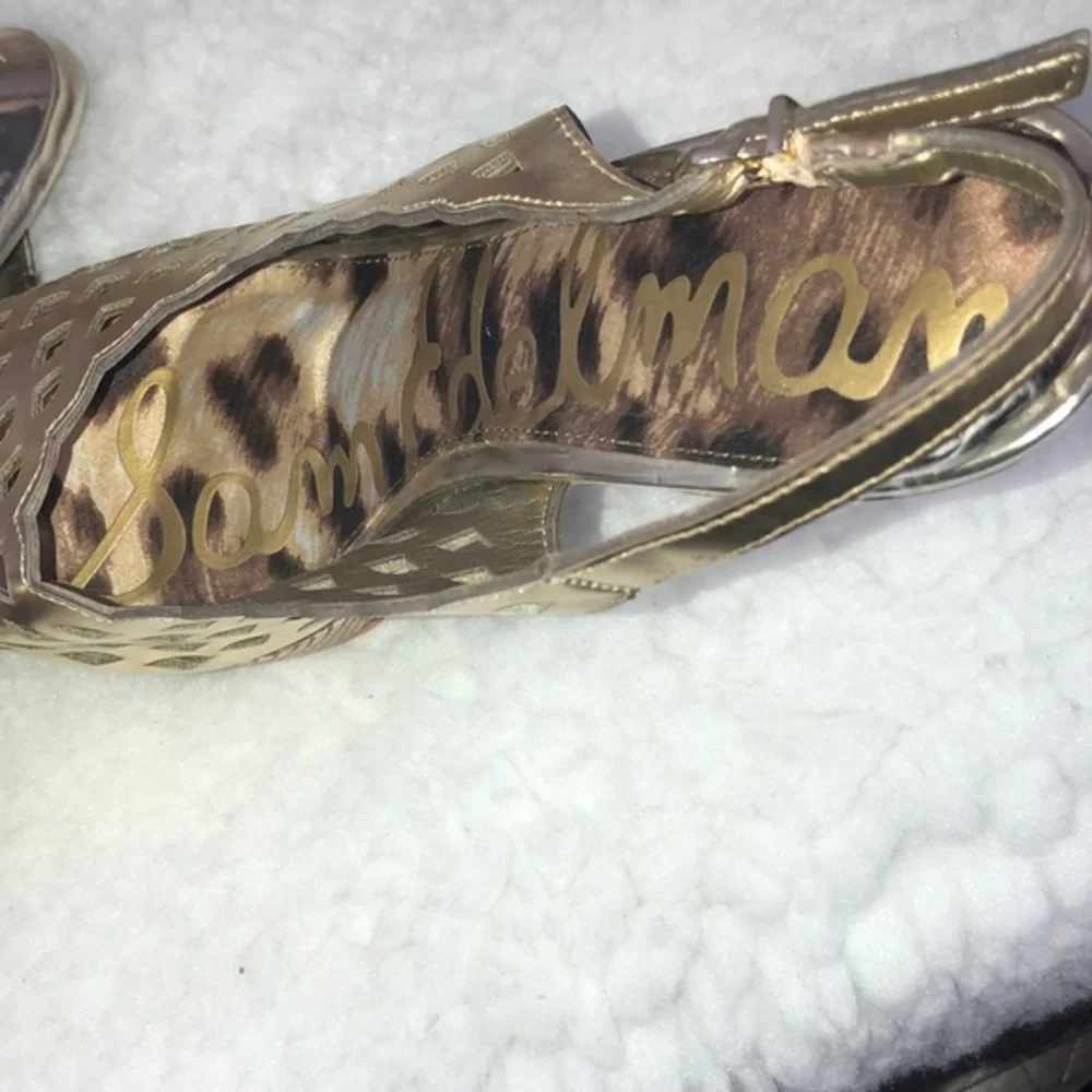 Gold Platform Heels‎ By Sam Edelman
